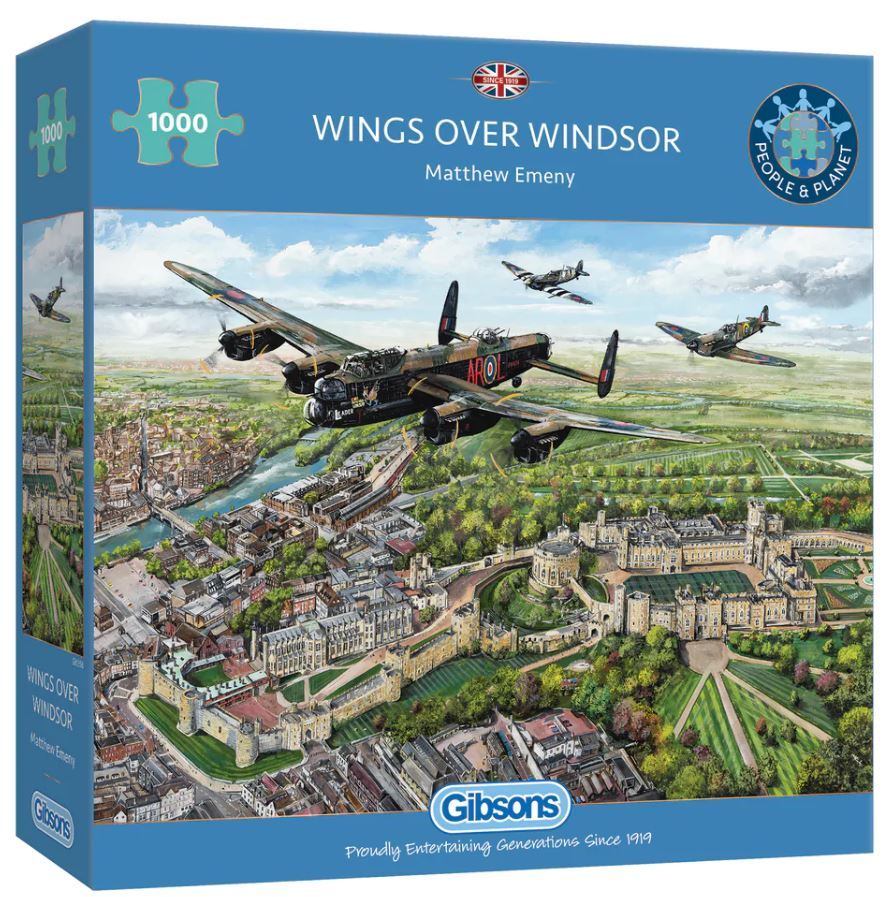 Gibsons Wings over Windsor Puzzel (1000 stukjes)