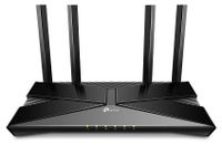 Merkloos TP-Link Router - Wi-Fi 6 - 1,5 Gbps - 5 Gigabit-poorten - Dual-band - Zwart