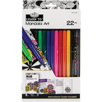 Royal Langnickel Leren Mandala Set - 22 stuks