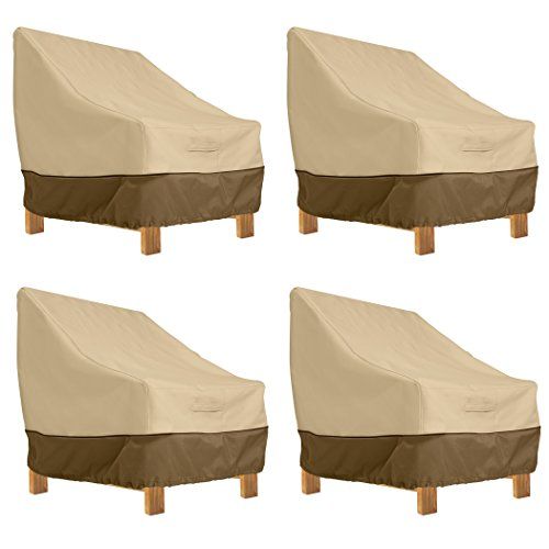 Classic Accessories Veranda Waterdichte Afdekking voor Terrasstoelen - 96,5 cm - 4 stuks