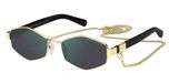 Marc Jacobs MARC 496/S Gold Green 55/17/140 Woman Zonnebrillen