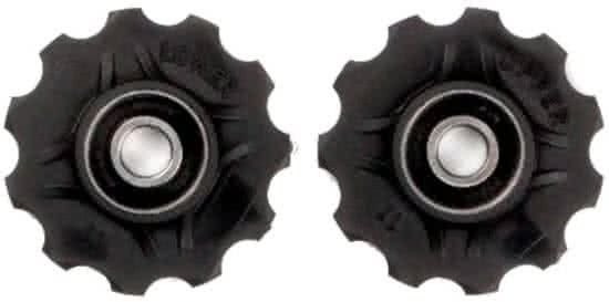Elvedes Derailleurwieltjes 11 Tanden 7-11v Zwart 2 Stuks