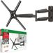 Support mural - TV - 13-65 pouces Full Motion Articulating - 4 mouvements plat - Support écran incurvé - Convient pour un maximum de 36,2 kg