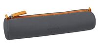 RHODIA 319046C Pennenetui, rond, titanium, 21,5 x 5,5 cm, oranje