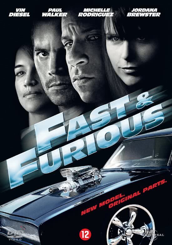 - Fast & Furious 4 dvd