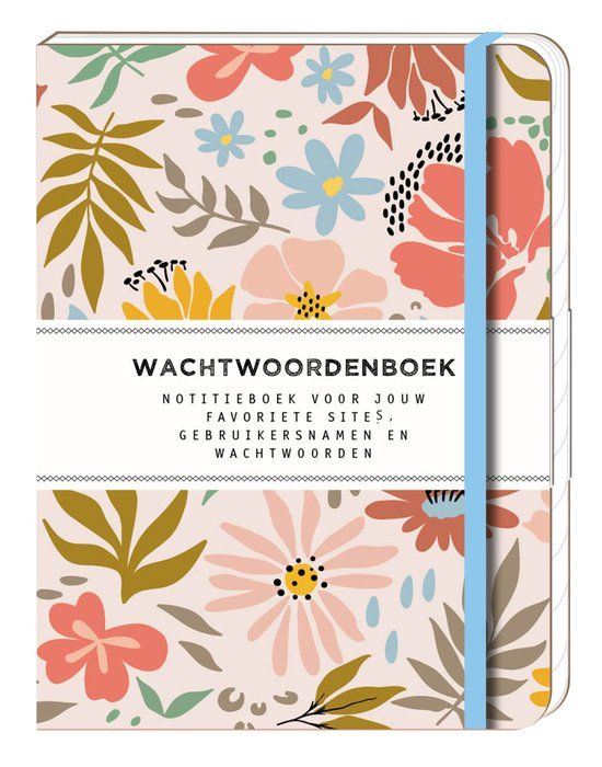 Interstat Wachtwoorden notitieboek - Invul album