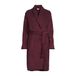 NOUS Living peignoir éponge aubergine