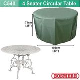 Bosmere Tuintafelhoes Groen 102 x 102 x 71 cm