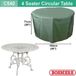 Bosmere Tuintafelhoes Groen 102 x 102 x 71 cm