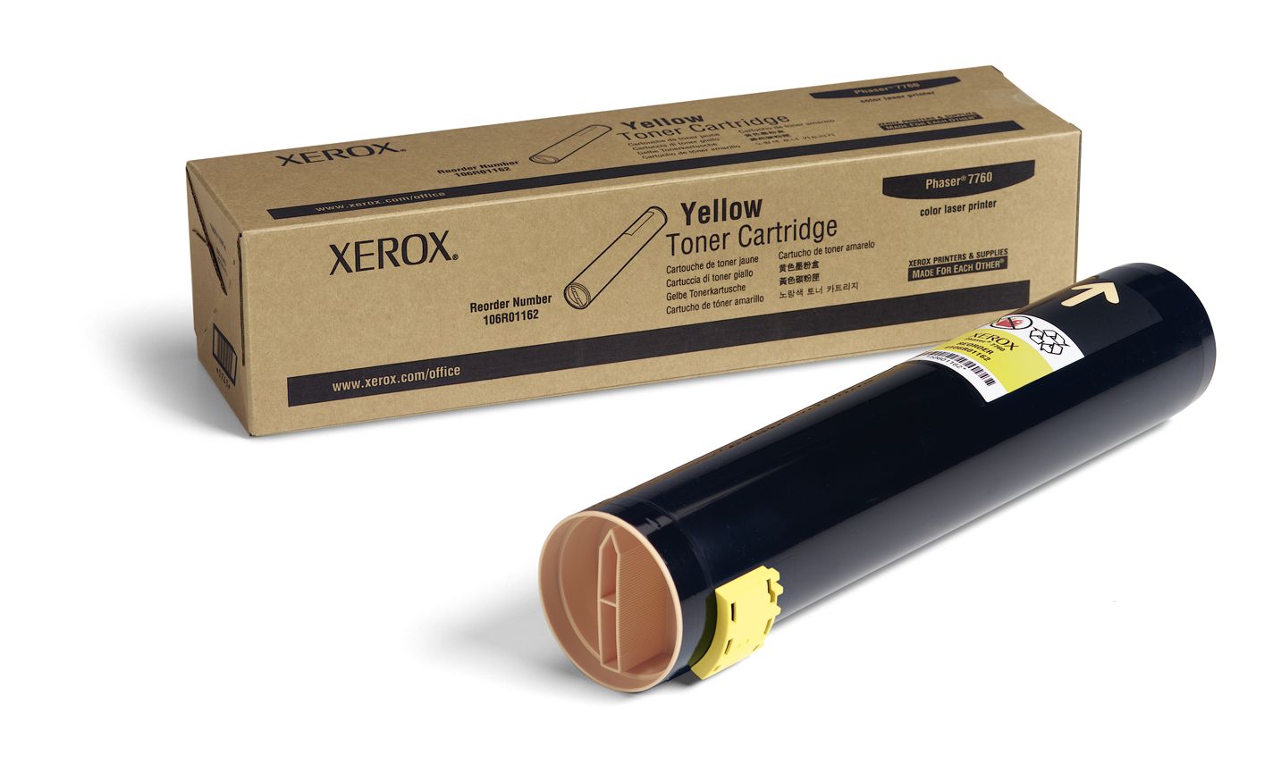 Xerox 106R01162 - Gele tonercartridge - 25.000 pagina's - voor Xerox 7760V_DN / 7760V_DX / 7760V_GX