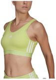 Adidas 3 Stripes Sportbeha Groen M Vrouw