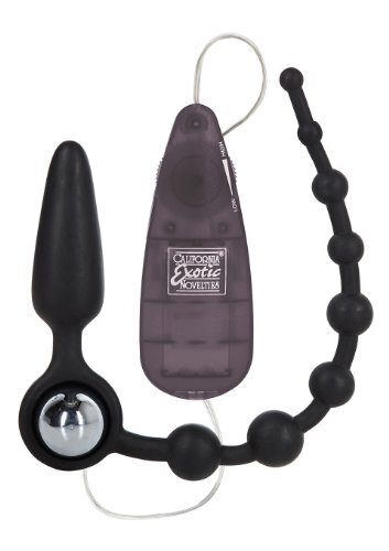 California Exotic Novelties Booty Call - Booty Double Dare - Zwart - Vibrator