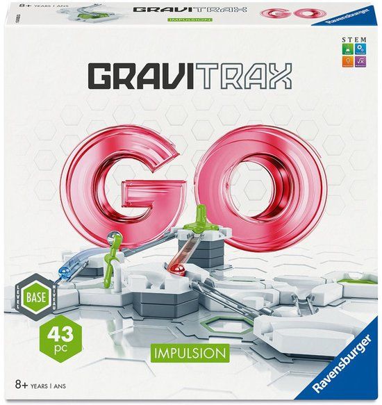 Ravensburger GraviTrax GO Impulsion 12020015 - Kleine GraviTrax starterset voor je ballenbaan - knikkerbaan en constructiespeelgoed vanaf 8 jaar