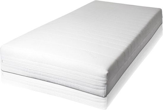 Matrascenter .nl SG40 Pocketveringmatras - 90x200 cm - Medium - Wit