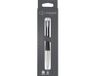 Parker Urban Twist Balpen | matzwart en chroom | medium penpunt met blauwe inkt
