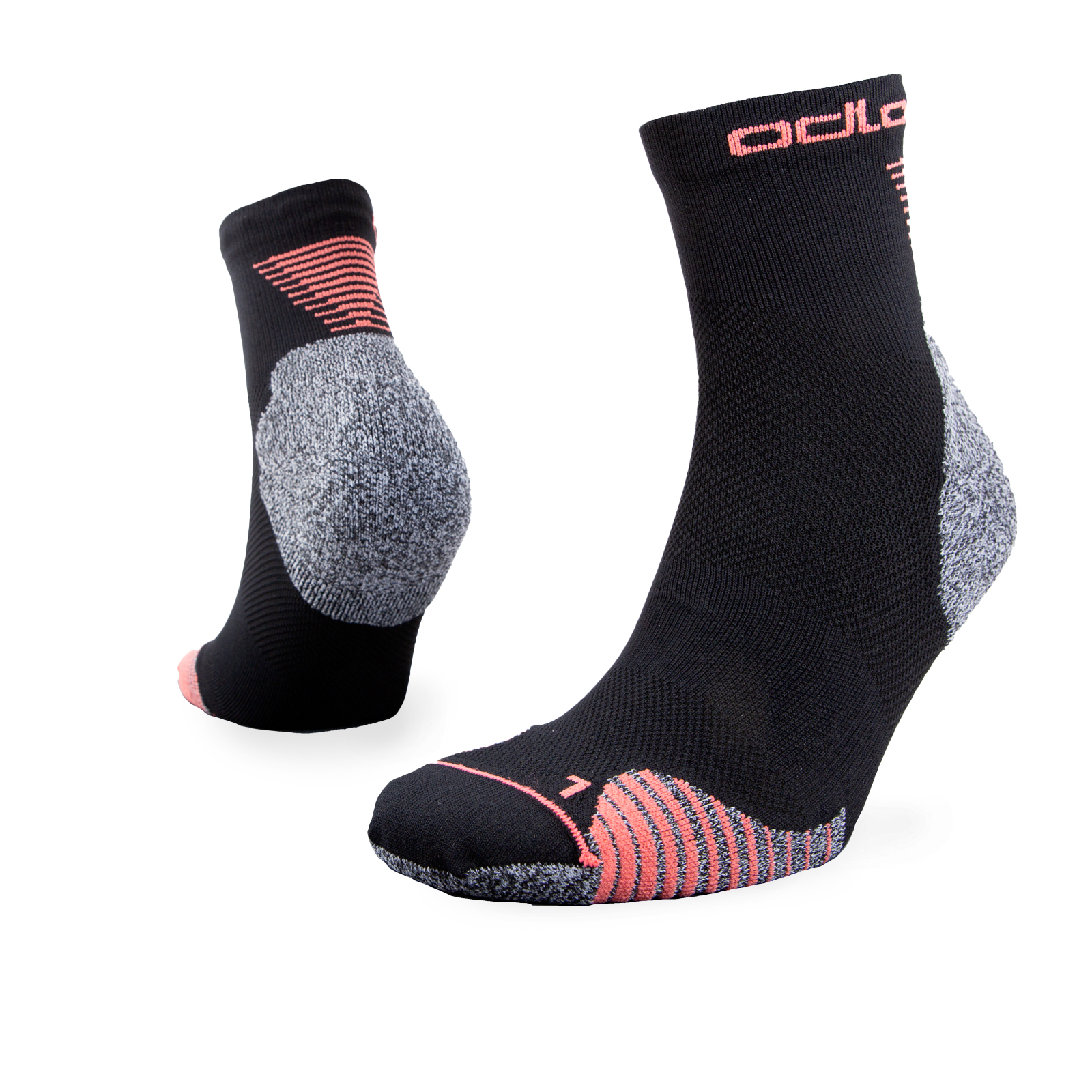 ODLO Ceramicool Quarter Socks 2pack