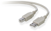 Belkin USB A/B Kabel - 1.8m - Grijs