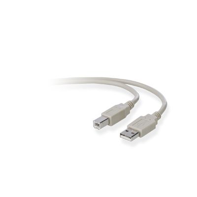 Belkin USB A/B Kabel - 1.8m - Grijs