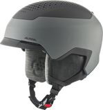 ALPINA GEMS skihelm voor volwassenen, midnight grey black mat, 59-63