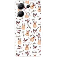 Xiaomi Redmi Note 13 4G bedrukt siliconen hoesje noel mignon