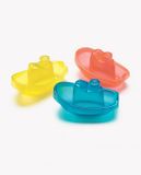 Playgro Bath Boats, 3 Pieces, BPA Free, From 6 Months, Bright Baby Boats