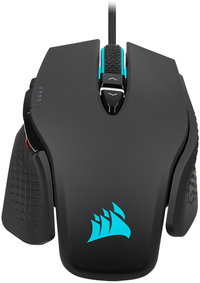 Corsair M65 RGB ULTRA Gaming Muis - 26000 DPI - USB - Zwart