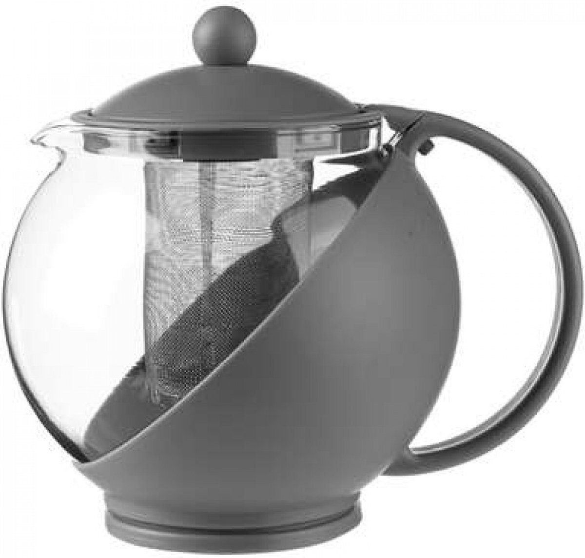 Secret de Gourmet Theepot met theefilter- Voor losse thee - Ingebouwde zeef - 1.25L