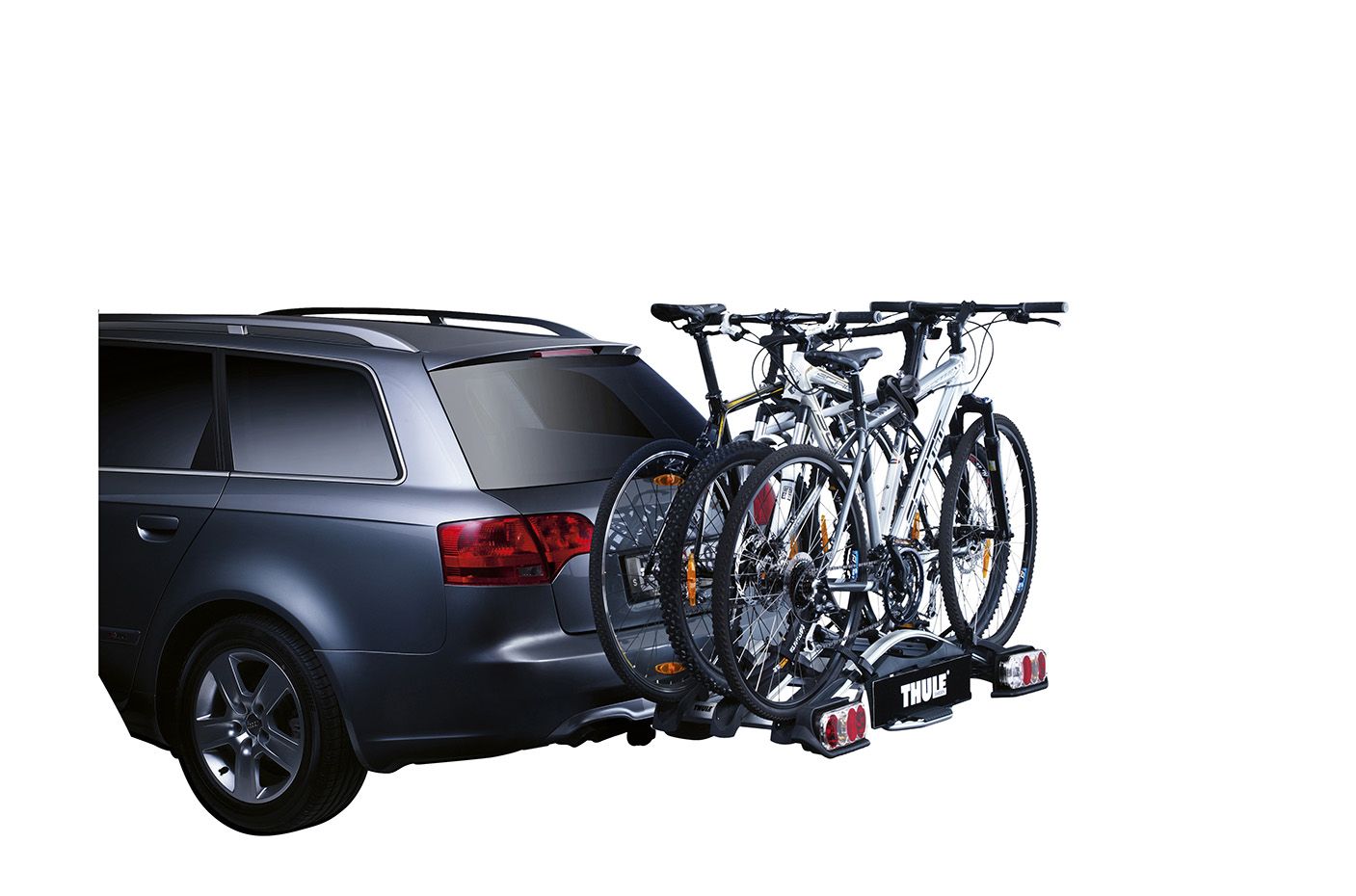 Thule EuroWay G2 922 Fietsendrager - Zwart/Zilver - 3 Fietsen