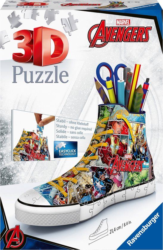 Ravensburger Sneaker Marvel Avengers 3D Puzzel - 108 stukjes