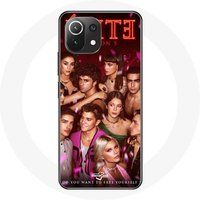 Maniacase Hoesjes voor Xiaomi Redmi Note 11 4G Paris Saint Germain PSG Logo