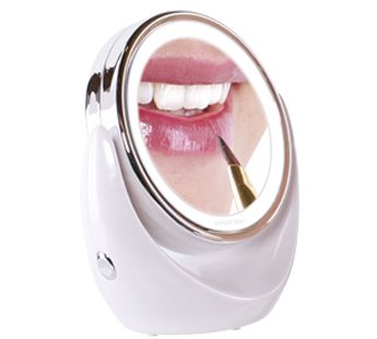 LANAFORM LED Make-up Spiegel - Rond - 10x Vergroting - Parel