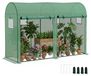 Serre de jardin 3 x 1 x 2 mètre vert clair