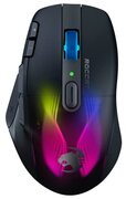 Roccat Kone XP Air – draadloze gamingmuis, AIMO RGB-verlichting, 19K DPI, batterijvermogen van 100 uur, oplaaddock, Zwart