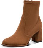 Tamaris dames textiel enkellaars 1-25057-43-381 Laars M2535741 bruin