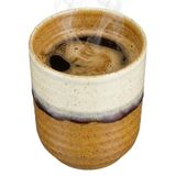 Mica Decorations Mok Ethan - kleur terra - zonder oor - 9 x 8 cm - keramiek