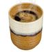 Mica Decorations Mok Ethan - kleur terra - zonder oor - 9 x 8 cm - keramiek