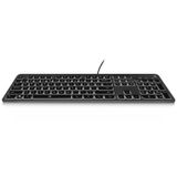 Ewent EW3269 Universeel Bedraad USB QWERTY Spaans Zwart Toetsenbord