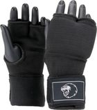 Super pro combat gear Super Pro Boxing Gear Binnenhandschoenen Met Bandage Zwart/Wit Medium