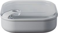 Omada - Pull Box Lunchbox Vierkant Laag 1 liter - Polypropyleen - Grijs