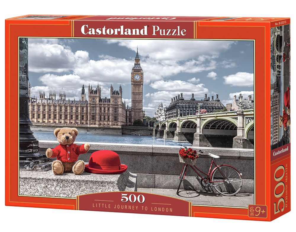 Castorland Little Journey to London - 500 Piece Jigsaw Puzzle