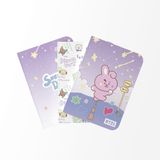 BT21 - The Journey Cooky Pack Of 3 A6 Notitieboek - Multicolours