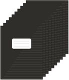 Kangaro schriften A5 - met lijn - zwart - 10 stuks