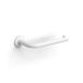 Clou Kaldur porte-rouleau, forme L, sans abattant, blanc mat
