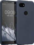 kwmobile telefoonhoesje geschikt voor Google Pixel 3a - Hoesje voor smartphone - Back cover in bosbesblauw