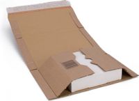 Klika Bol Boekverpakking 620 x 420 x 0-50 mm bruin (a2) | 10 stuks