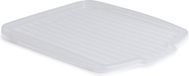 Whitefurze Tapis égouttoir/Tapis de séchage - transparent - plastique - 45 x 38 cm