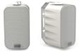 Audibax PR-42T White - Passieve HiFi-wandluidspreker, 2-weg stereoluidspreker, 75 W, wandhouder inbegrepen, luidspreker met 10,2 cm (4 inch) woofer
