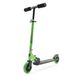Lamborghini Step 3 à 7 ans – Trottinette acrobatique sous licence officielle avec guidon réglable et frein au pied – Trottinette pliable pour enfants avec plateau antidérapant et roues à poignée souple – Vert