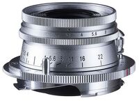 Voigtlander Voigtländer Color-Skopar F2.8 28 mm VM asferisch lens, Type I, zilver