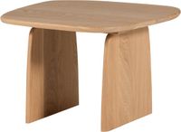 WOOOD Tablo Salontafel 60 cm - Eiken - Transparant